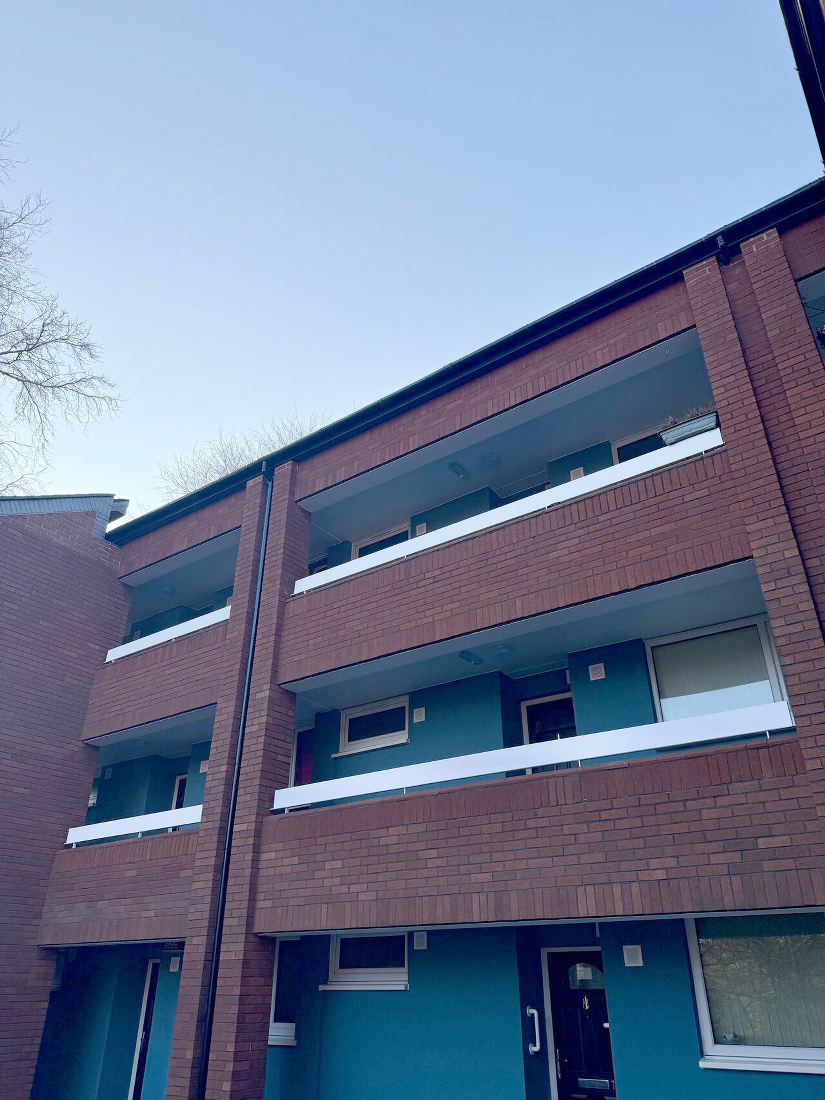 54North Flats, Headingley - Stonewool with a Silicone Finish & Roofline Closure System 