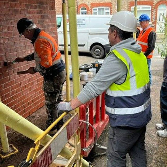 Trafford Housing Scheme - Stonewool with an Artbrick finish