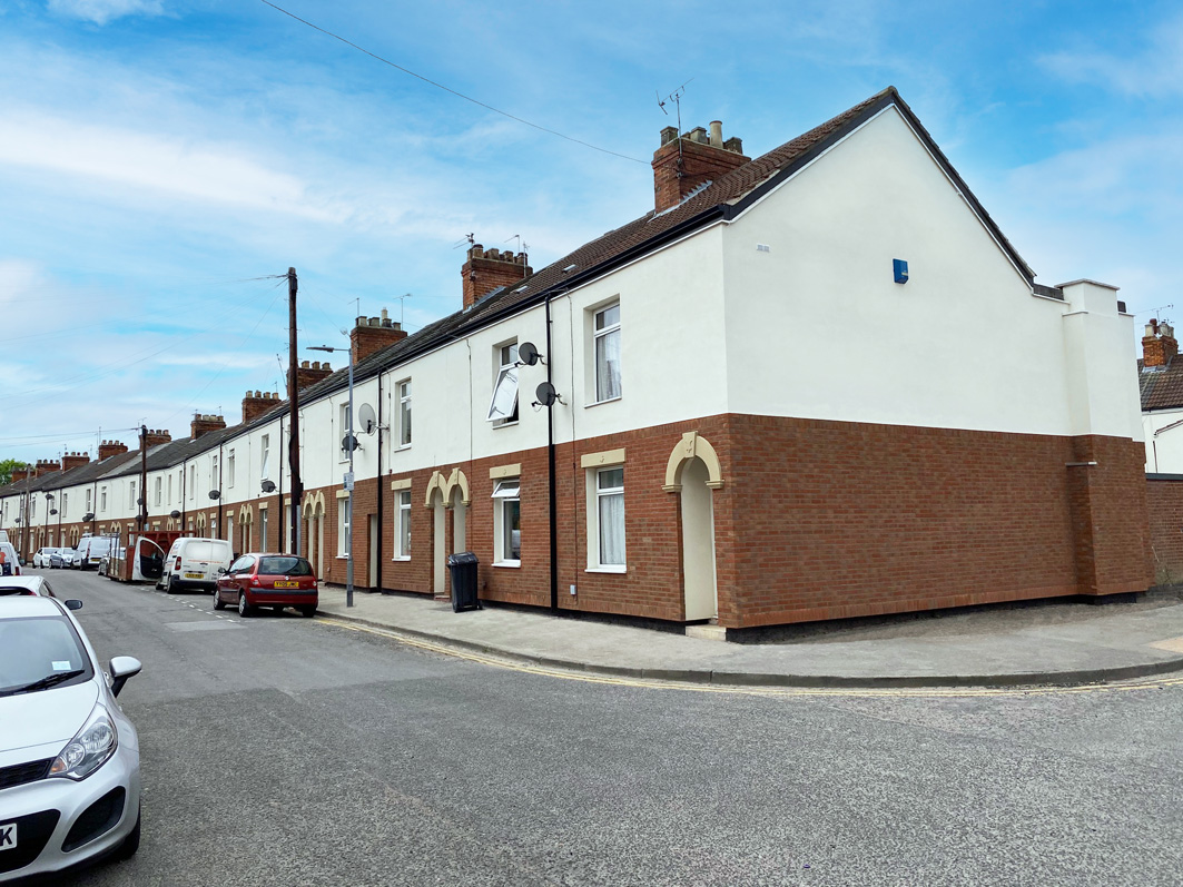 Hull Regeneration, Perry Street, Conway Street, Ruskin Street, Hull - Social Housing