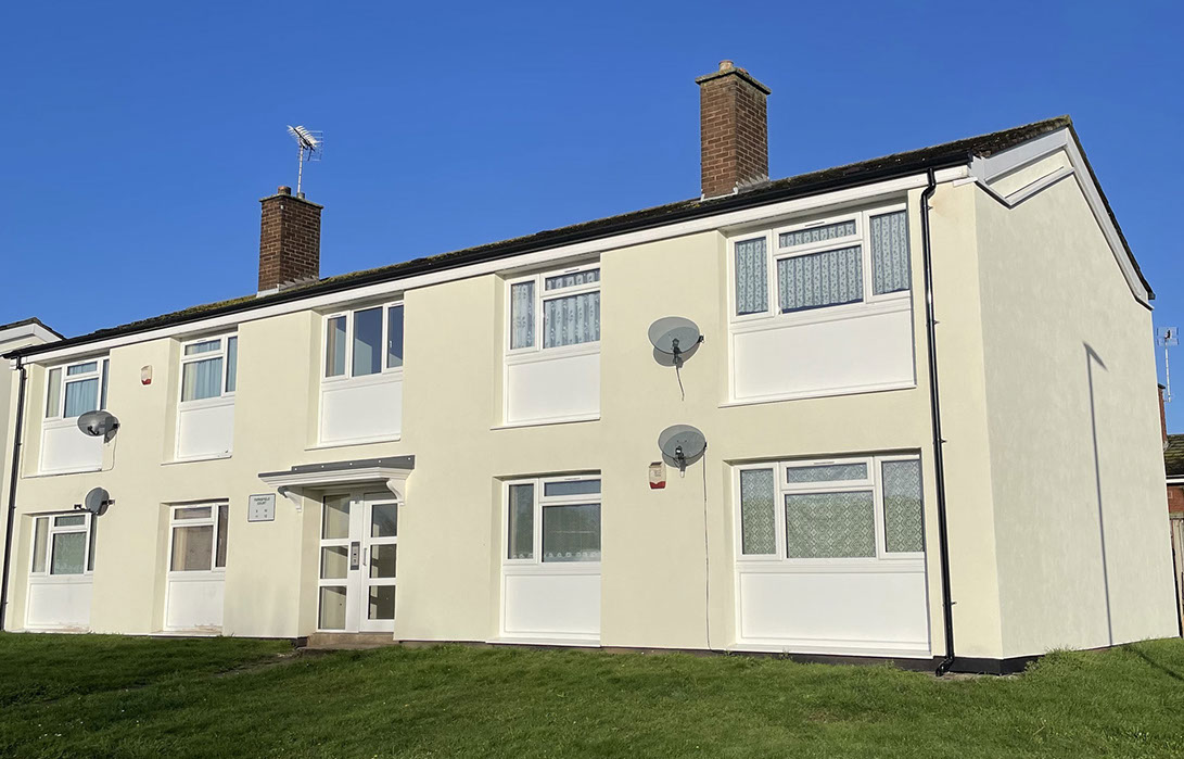 One of 30 properties that had thermal upgrades